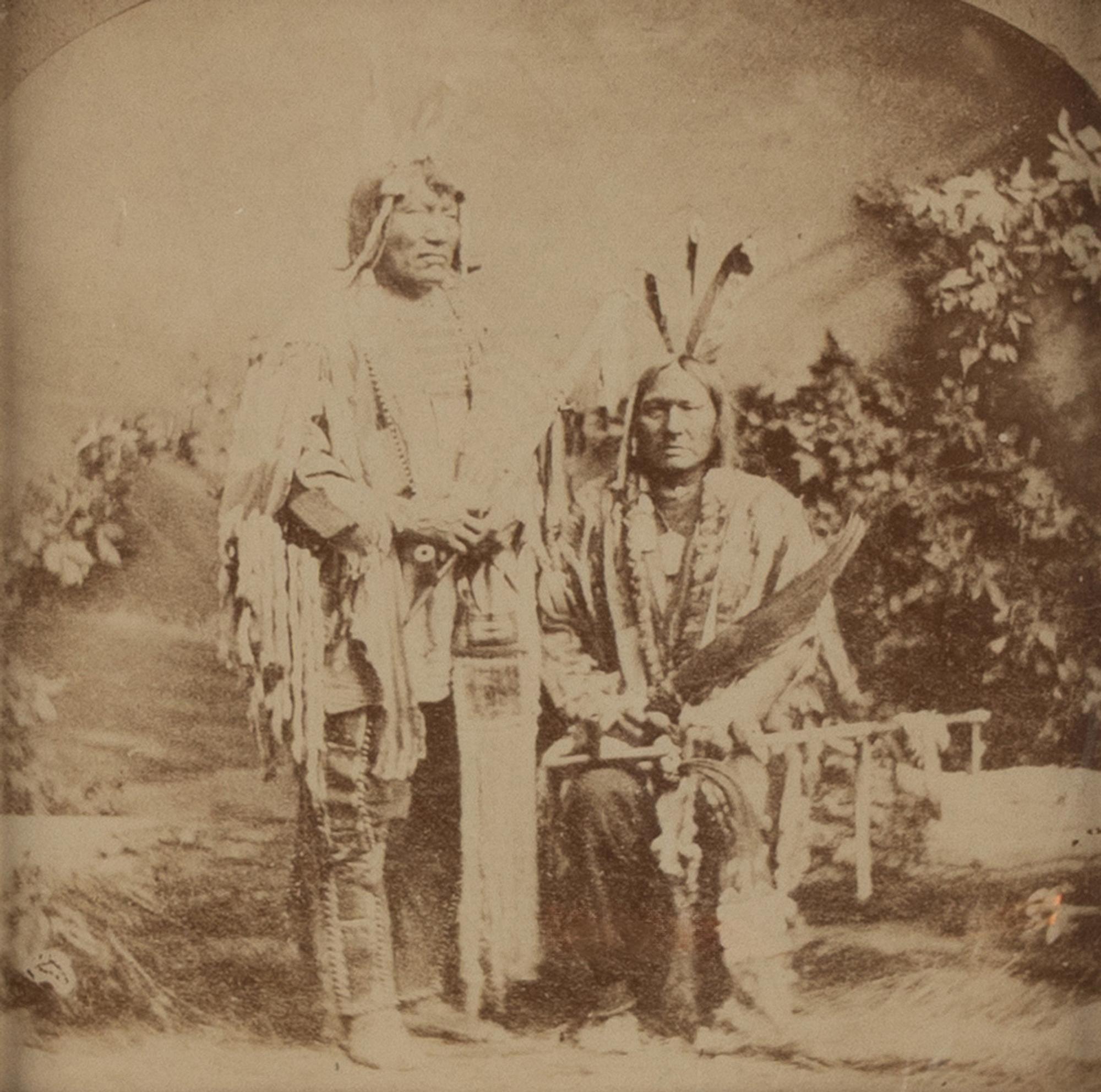 Hamilton & Hoyt — Two Bears and Running Antelope, Sioux Chiefs