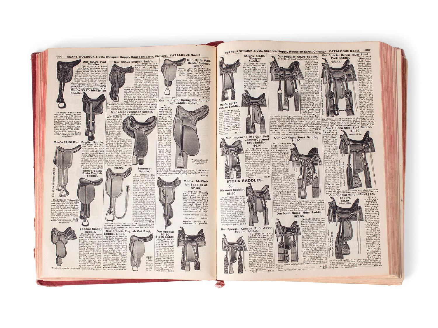 Two Original Sears Roebuck Catalogs
