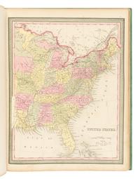 [MAPS & ATLASES]. MITCHELL, Samuel Augustus (1792-1868). A New Universal Atlas Containing Maps of the various Empires, Kingdoms, States and Republics of the World . Philadelphia: S. Augustus Mitchell, 1849.