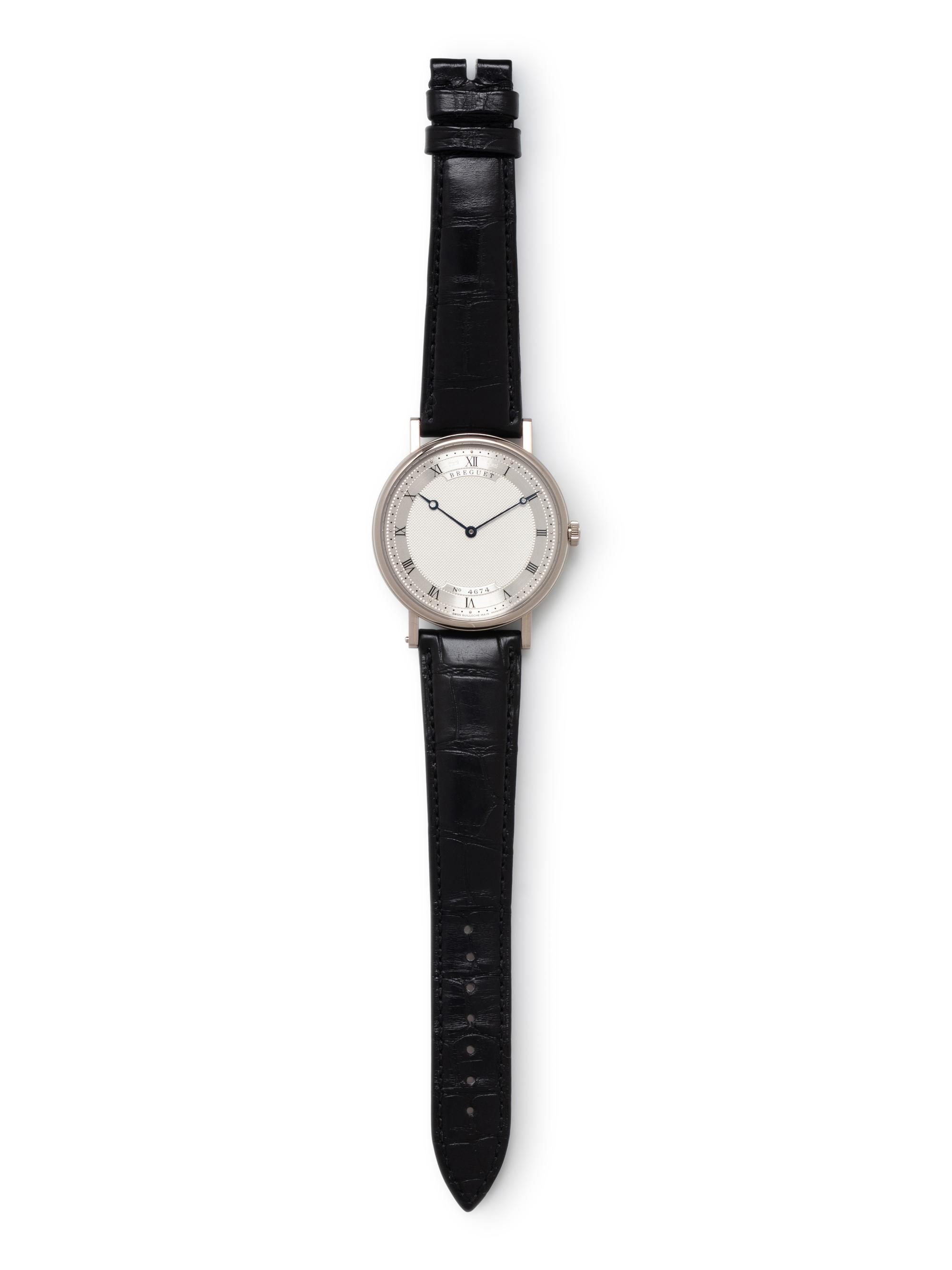 BREGUET, REF. 5157 18K WHITE GOLD WATCH