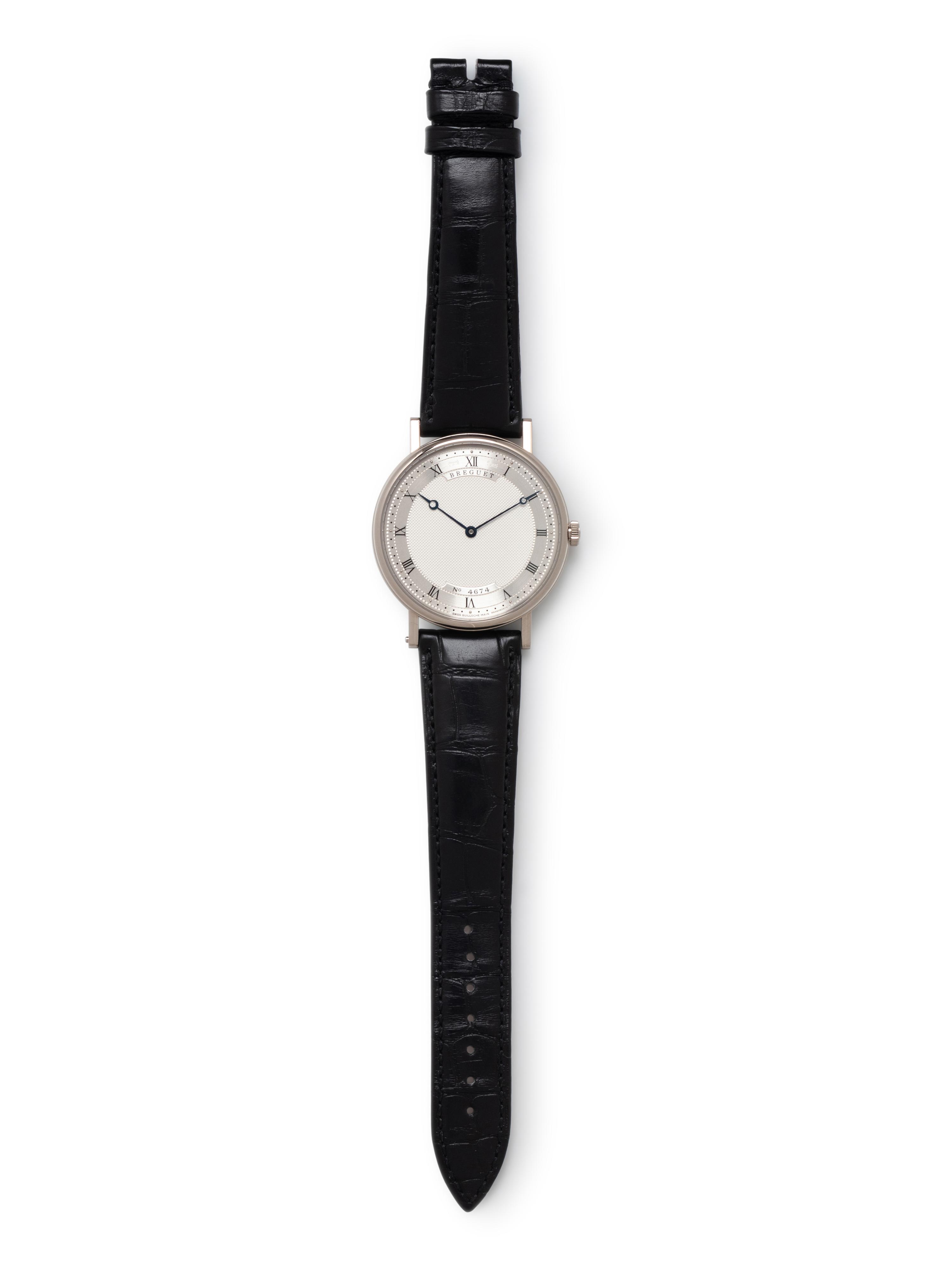 BREGUET, REF. 5157 18K WHITE GOLD WATCH