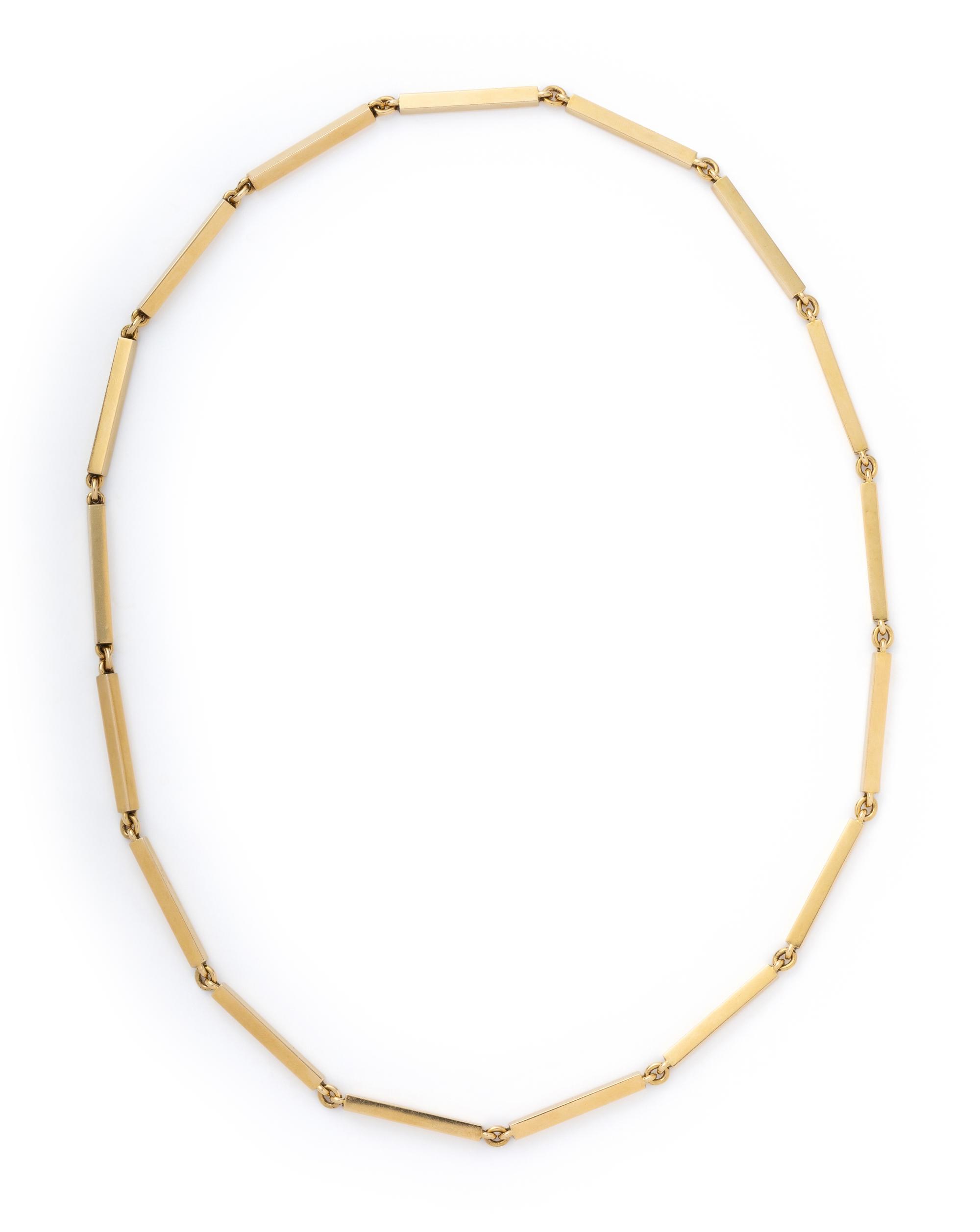 YELLOW GOLD NECKLACE