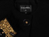Chanel, Lesage Black & Gold Fantasy Tweed Jacket