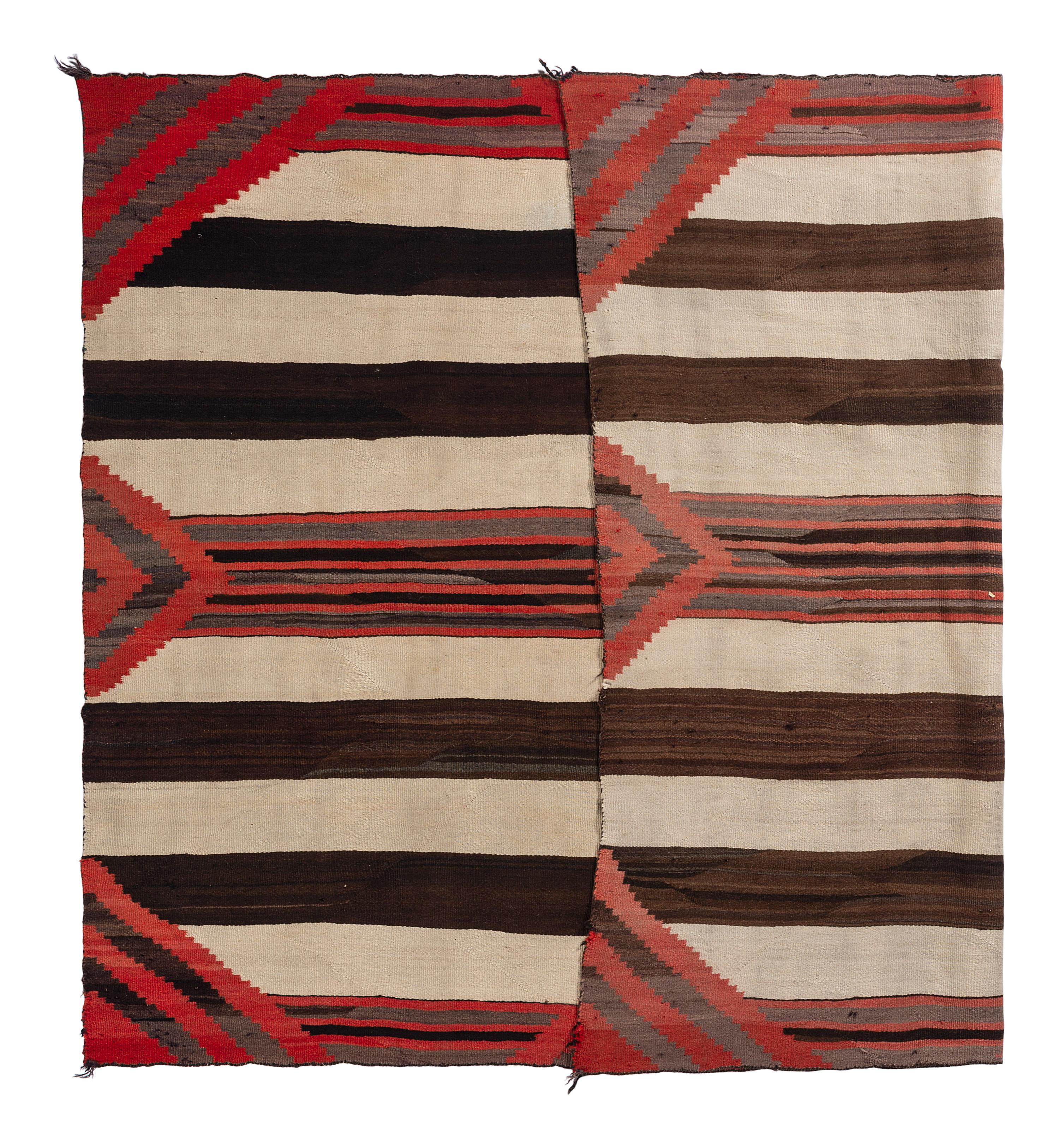 Navajo Third Phase Pattern Blanket / Rug