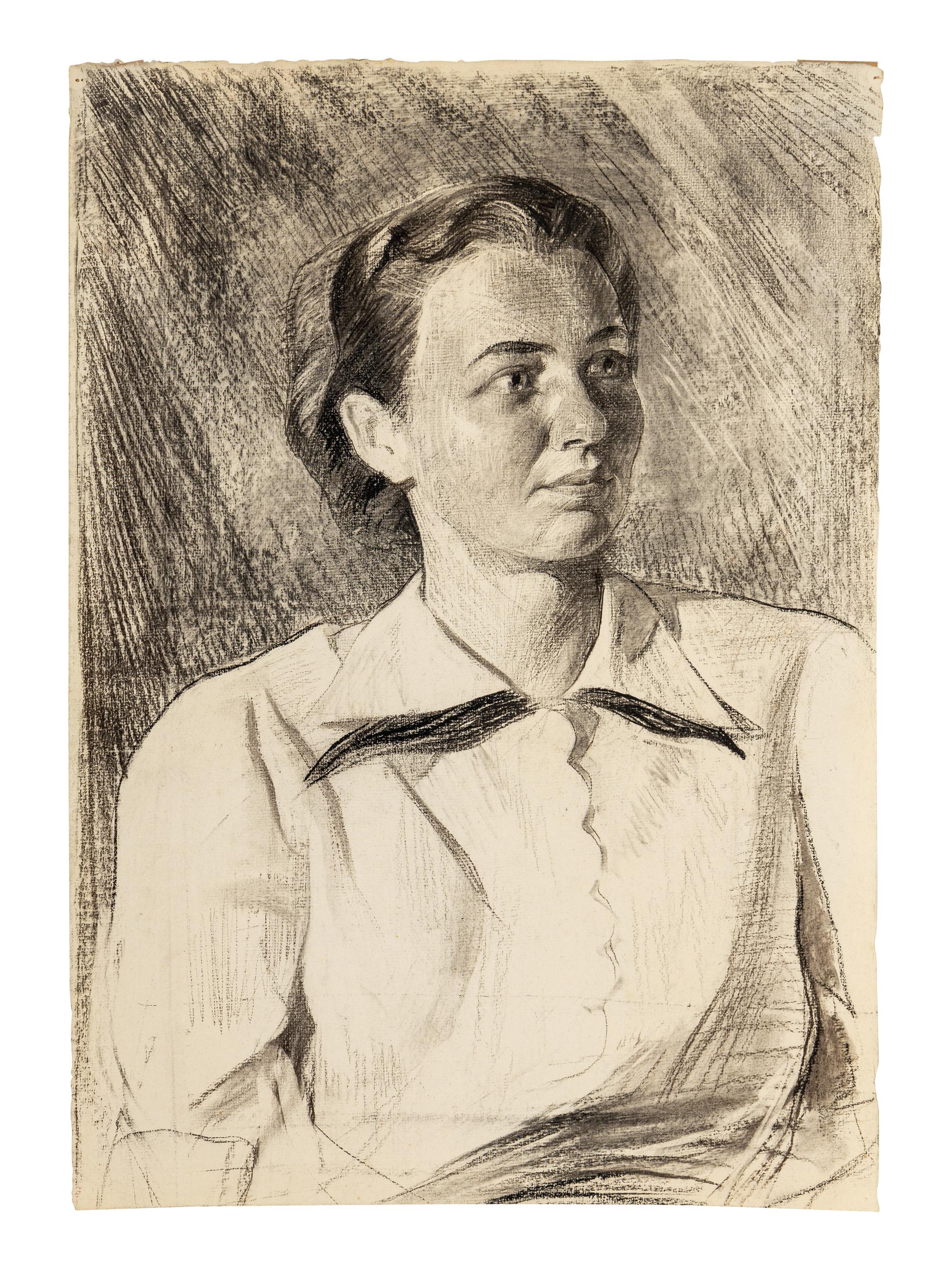 Portrait Faye Swengel BaduraI , 1938