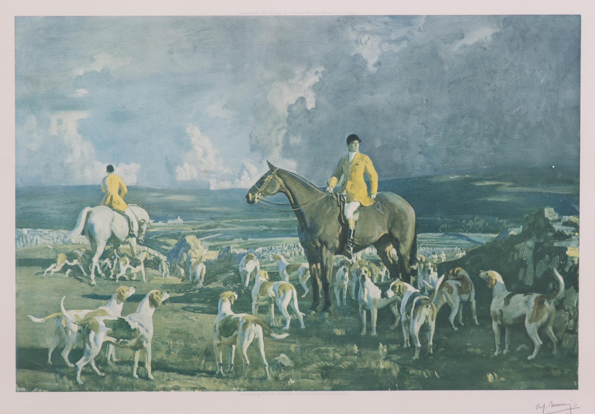 Sir Alfred J. Munnings, (English, 1878-1959), Untitled, 1927