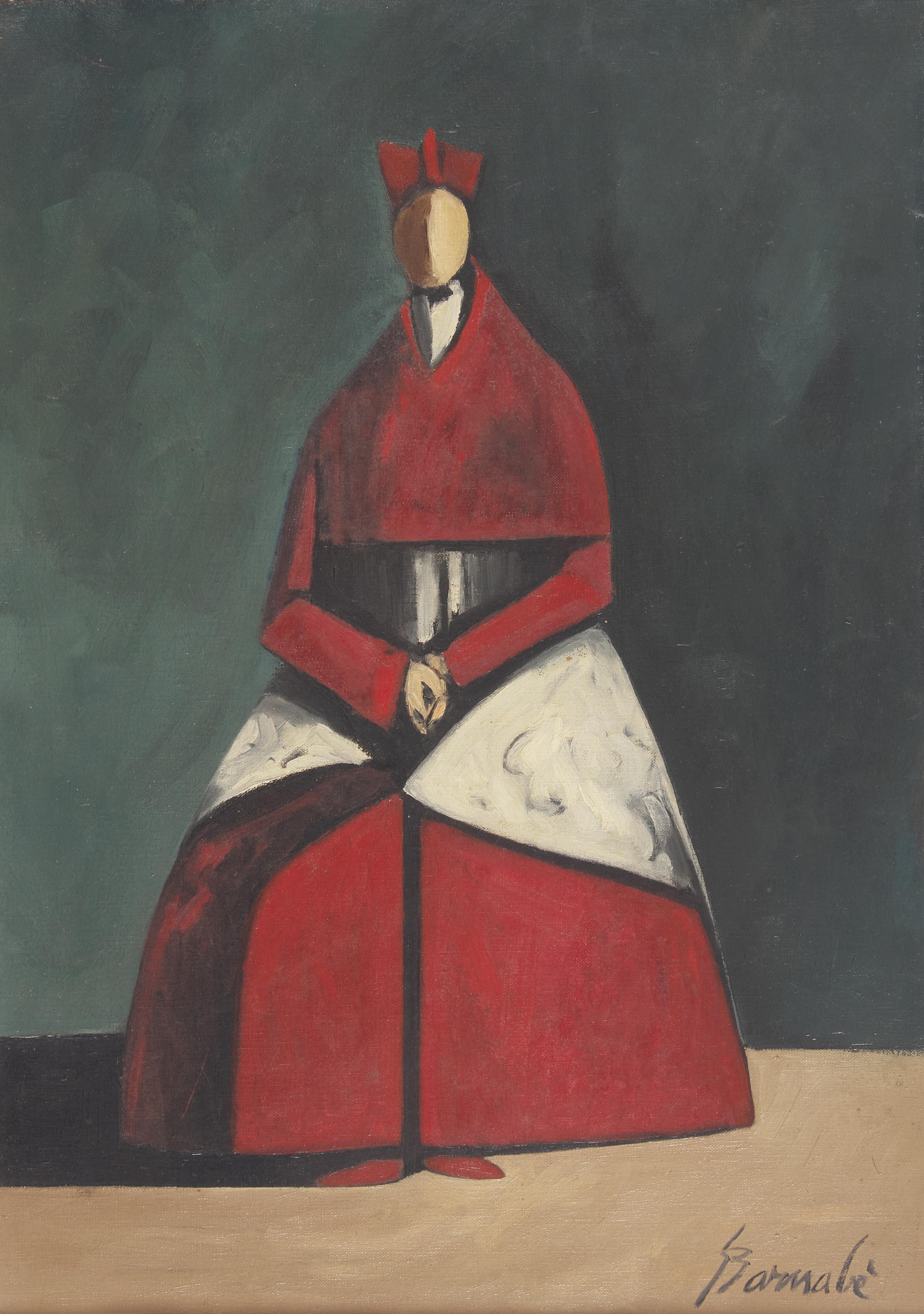 Duilio (Dubè) Barnabé (Italian, 1914-1961) — Cardinal Rouge , c. 1961