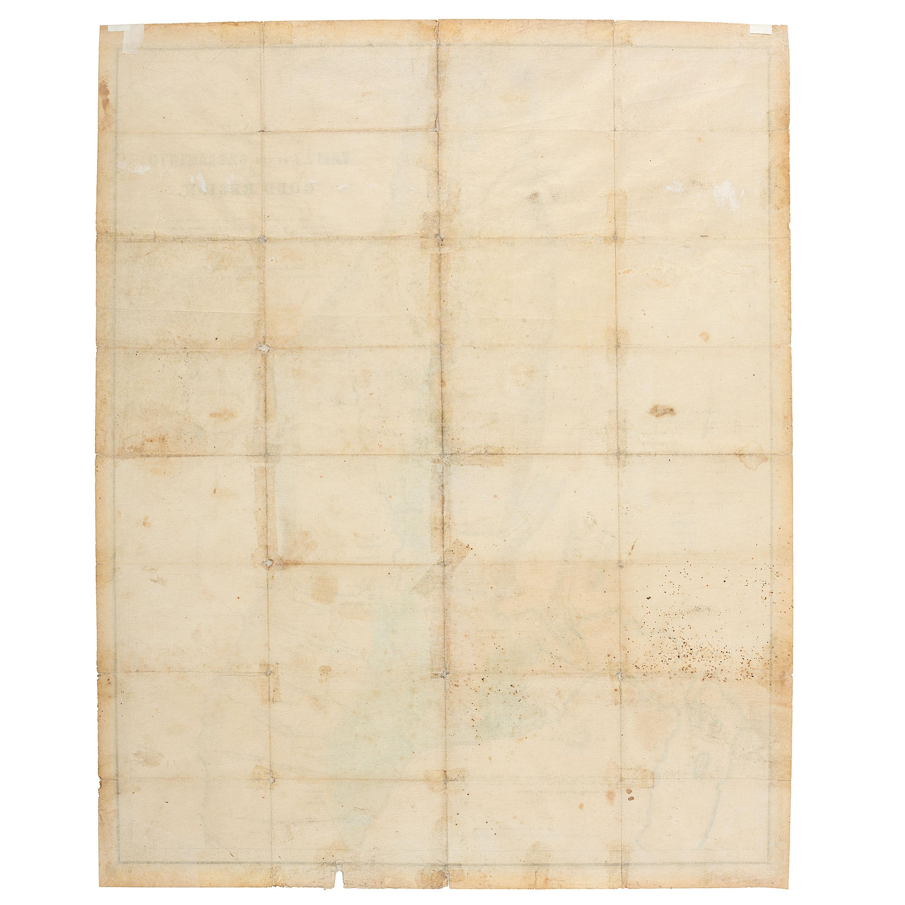 [GOLD RUSH]. LARKIN, Thomas O. (1802-1858). Map of the Valley of the Sacramento including the Gold Region . Boston: J.H. Bufford & Co and T. Wiley Jr., ca 1848.