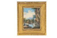 A Group of Three Continental Paintings