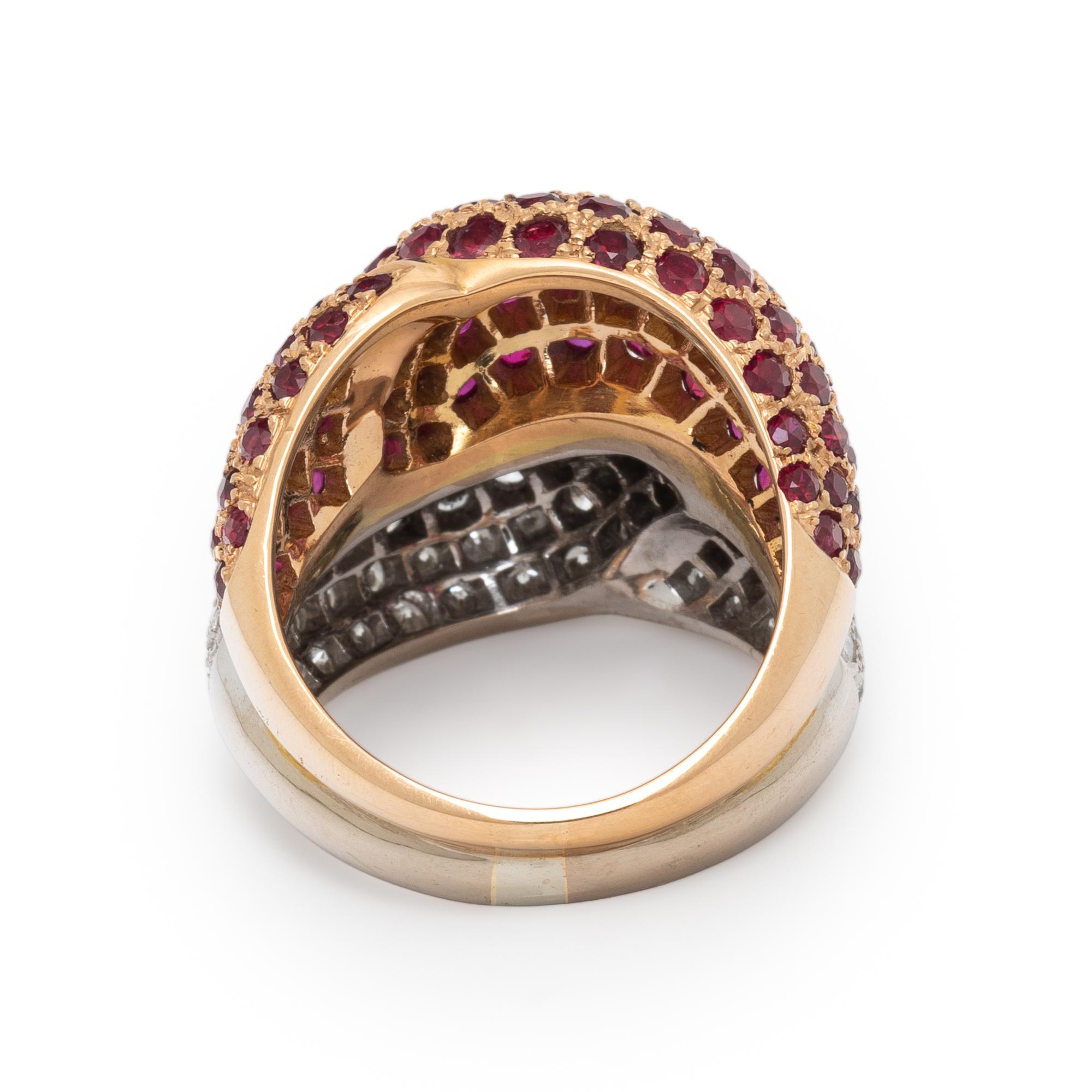 RUBY AND DIAMOND RING