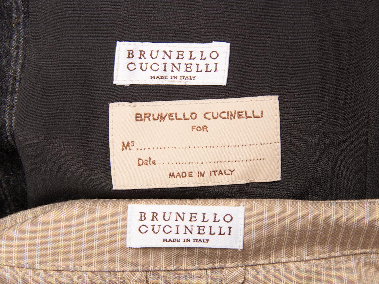 Brunello Cucinelli, Two Tailored Jackets