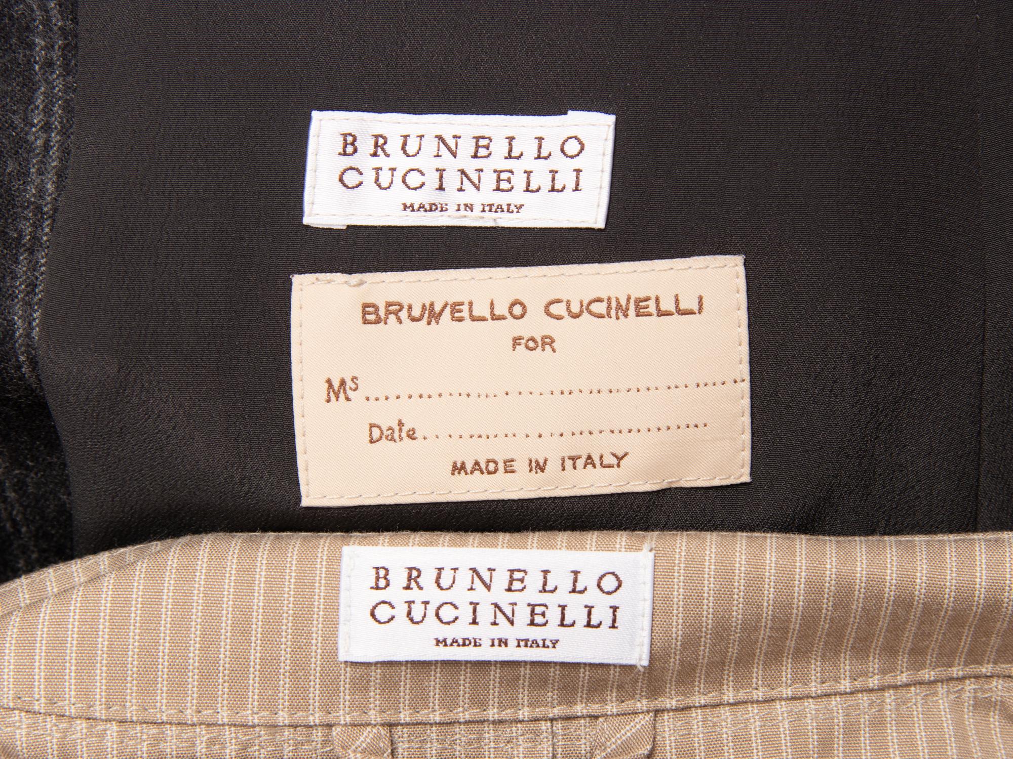 Brunello Cucinelli, Two Tailored Jackets