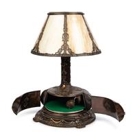 A Phonolamp Electric Lamp Phonograph