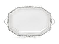 A Victorian Silver Serving Dish