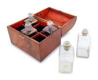 An English Walnut Decanter Box