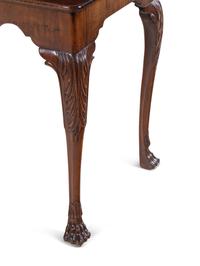 An Irish George III Mahogany Tea Table