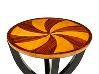 A Pair of Continental Part-Ebonized Side Tables