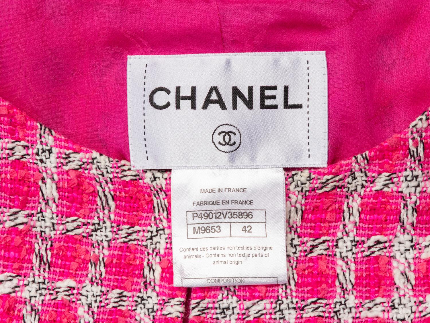 Chanel, Hot Pink Tweed Jacket