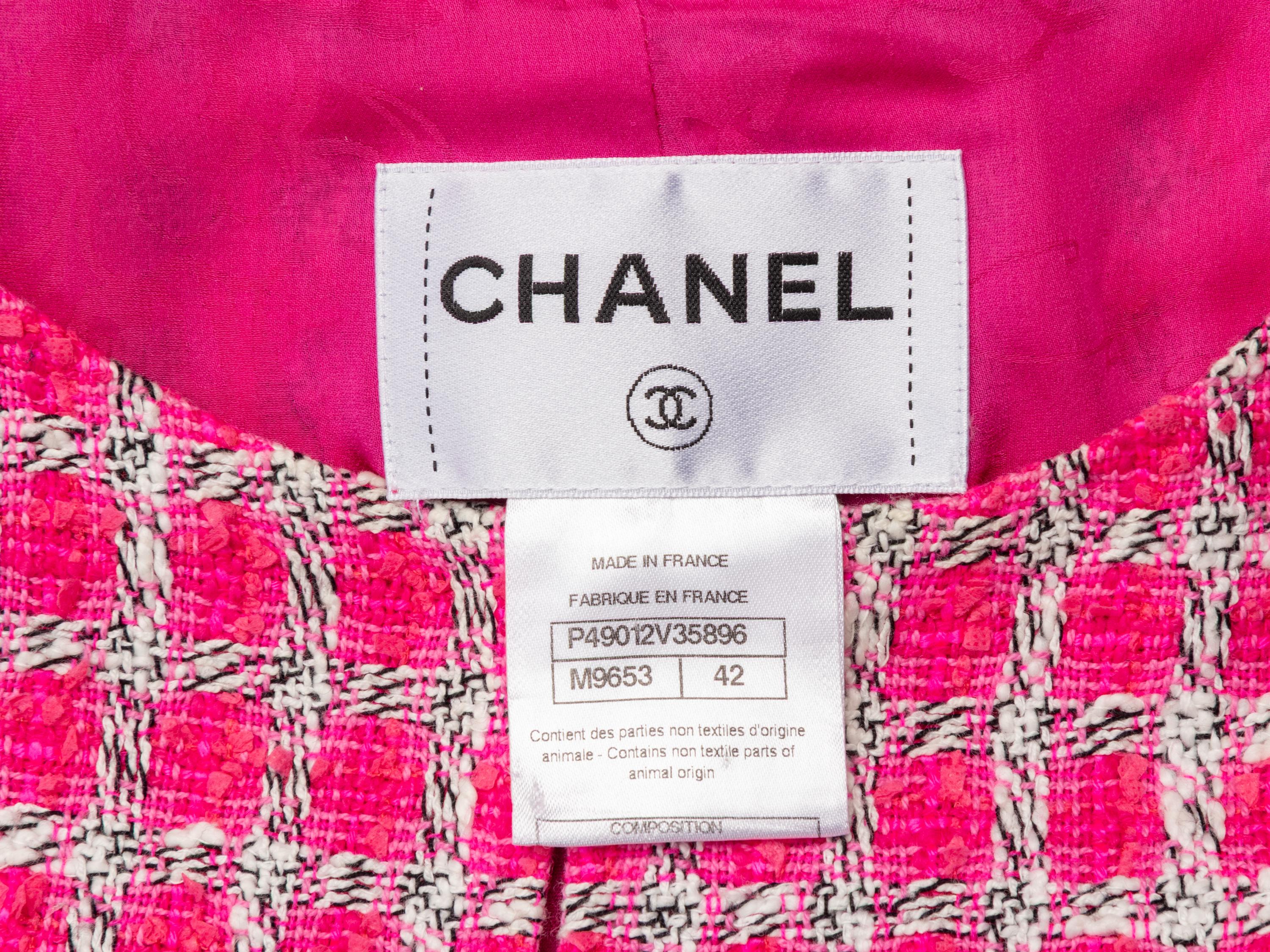 Chanel, Hot Pink Tweed Jacket
