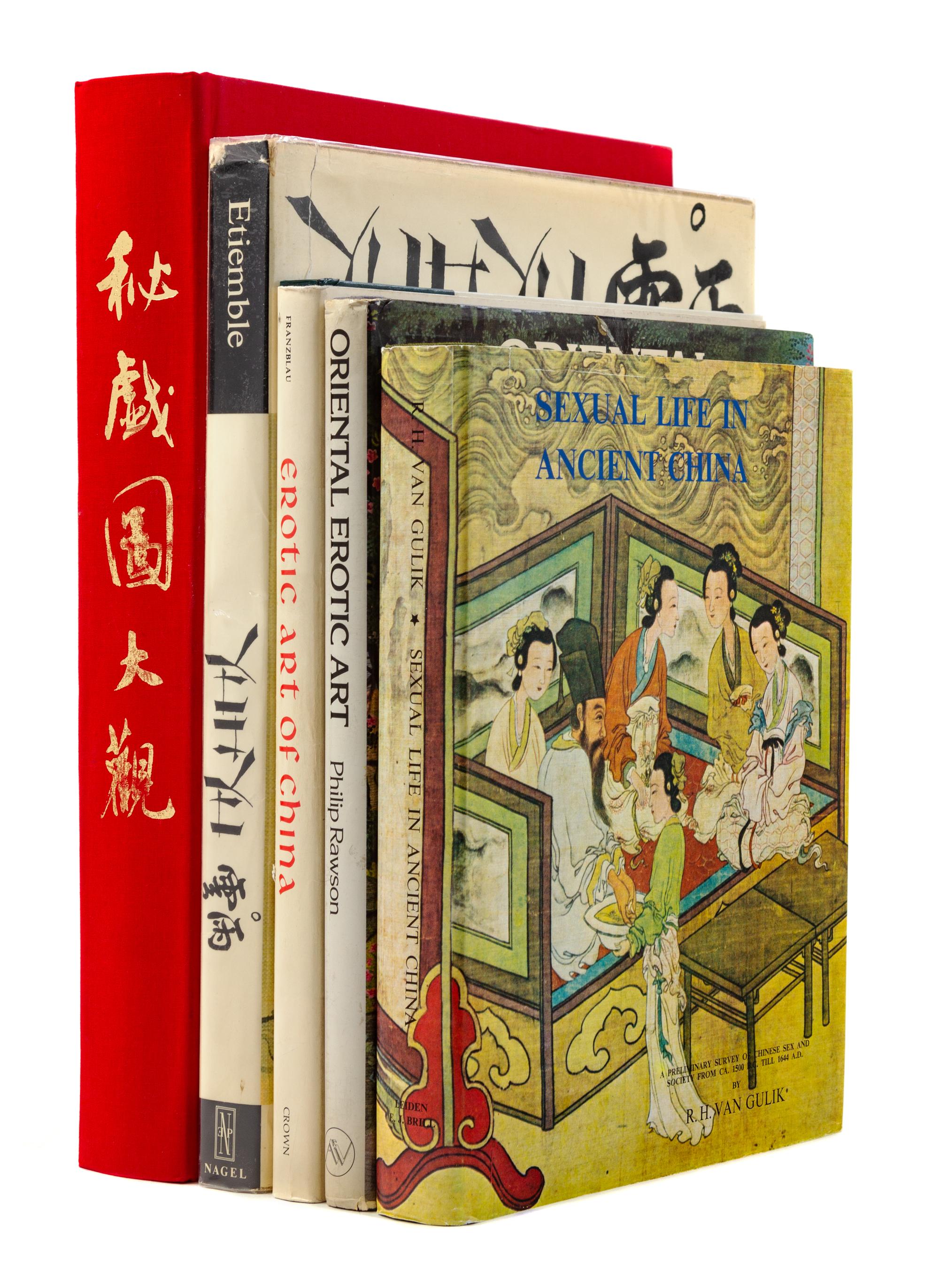 9 Books Pertaining to Chinese Erotic Art