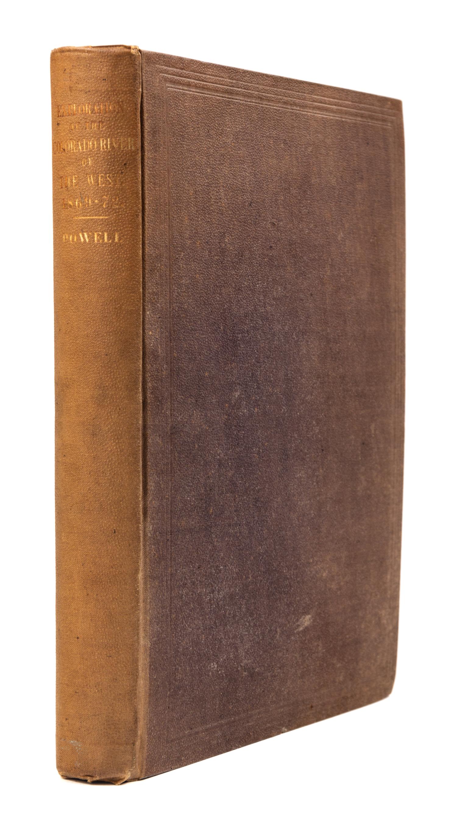 POWELL, John Wesley. Exploration of the Colorado River of the West and Its Tributaries. Washington, D. C., 1875. FIRST EDITON.