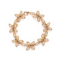 YELLOW GOLD AND CULTURED PEARL BRACELET