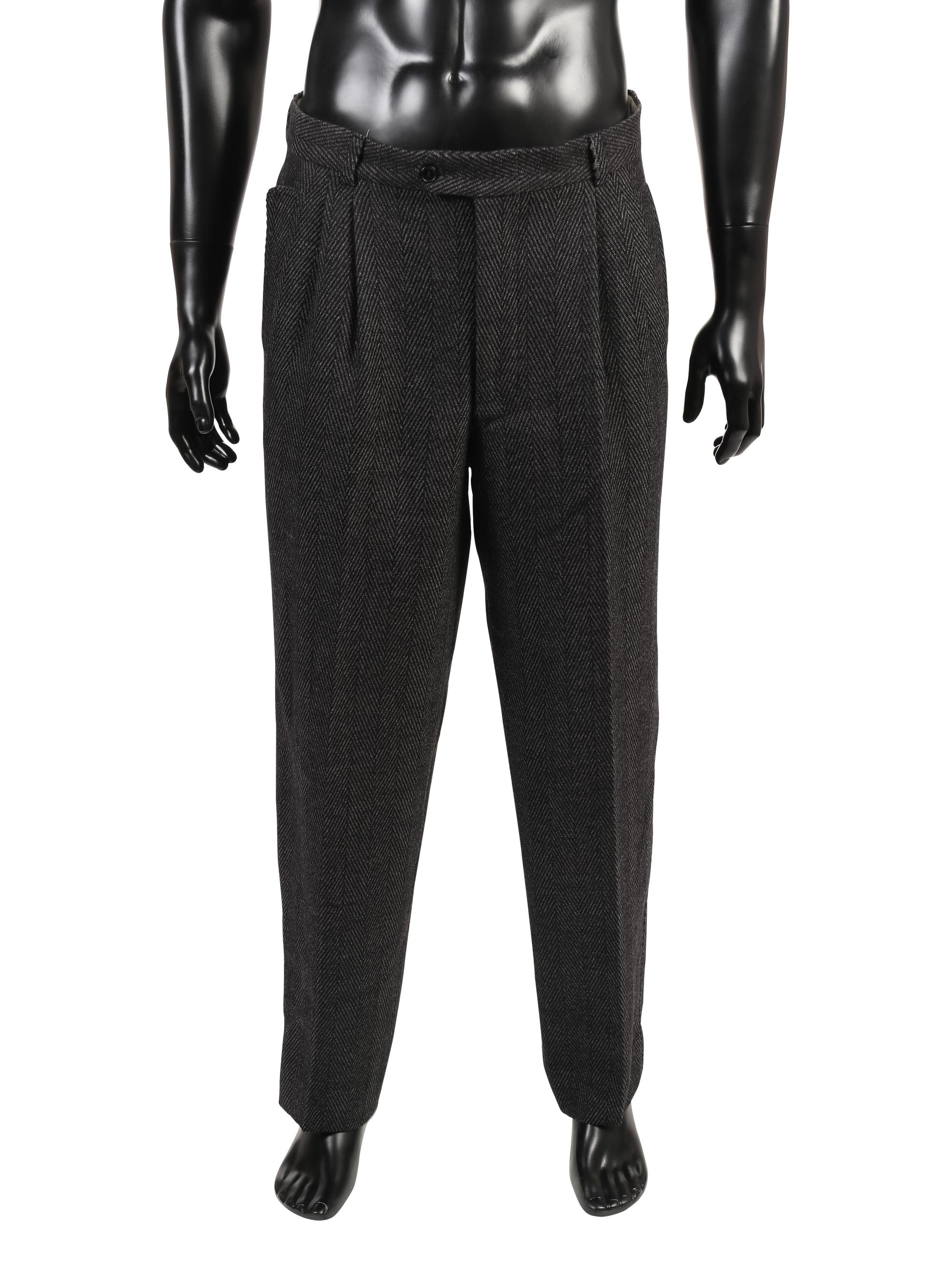 Group of Men's Vintage Valentino Trousers, 1980-90s