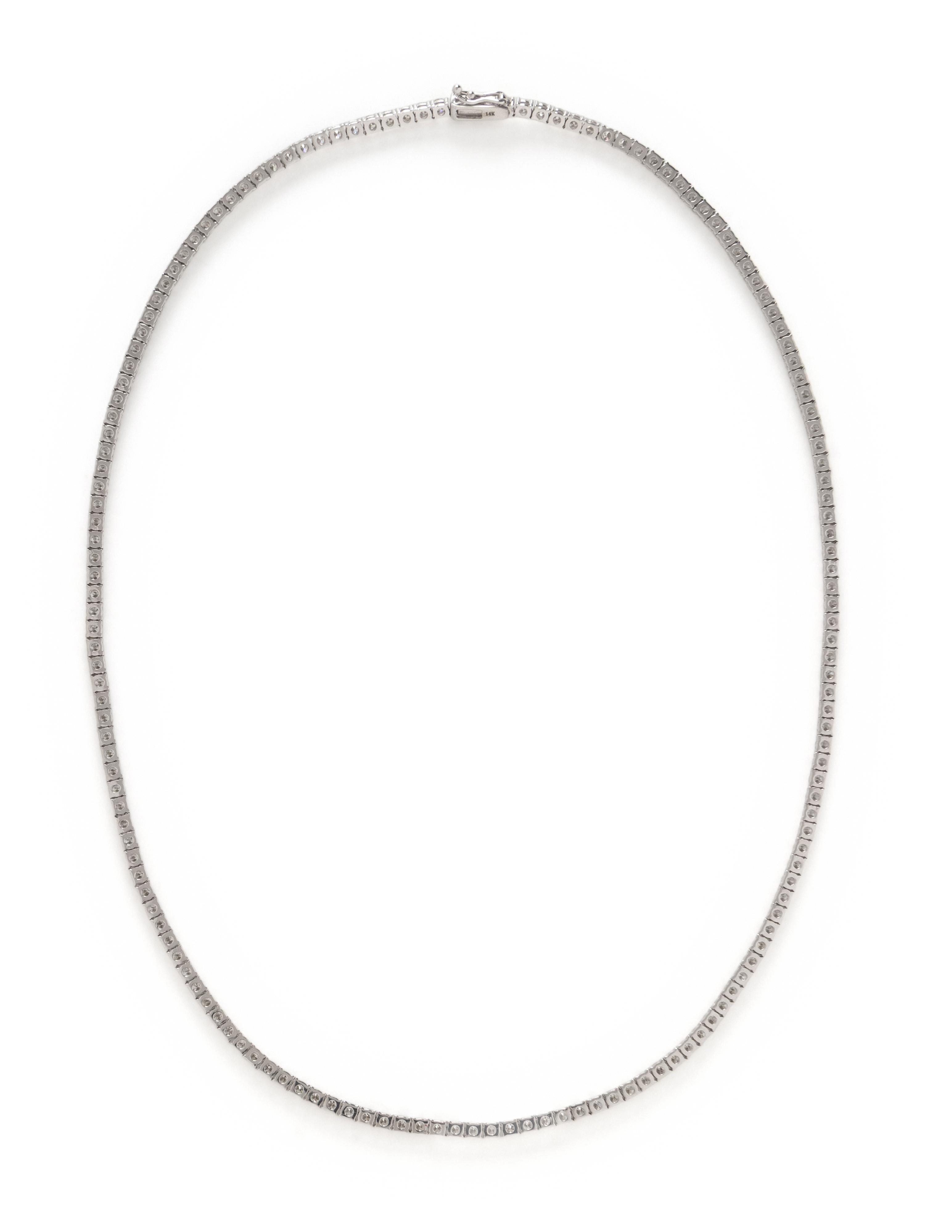 DIAMOND LINE NECKLACE