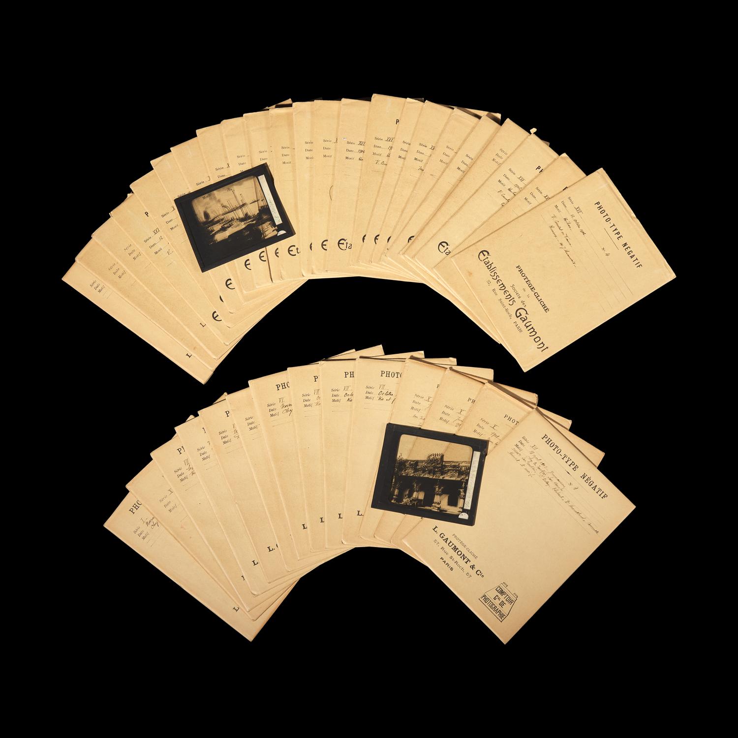 [CHINA] A Collection of Glass Negatives 中國幻燈片一組