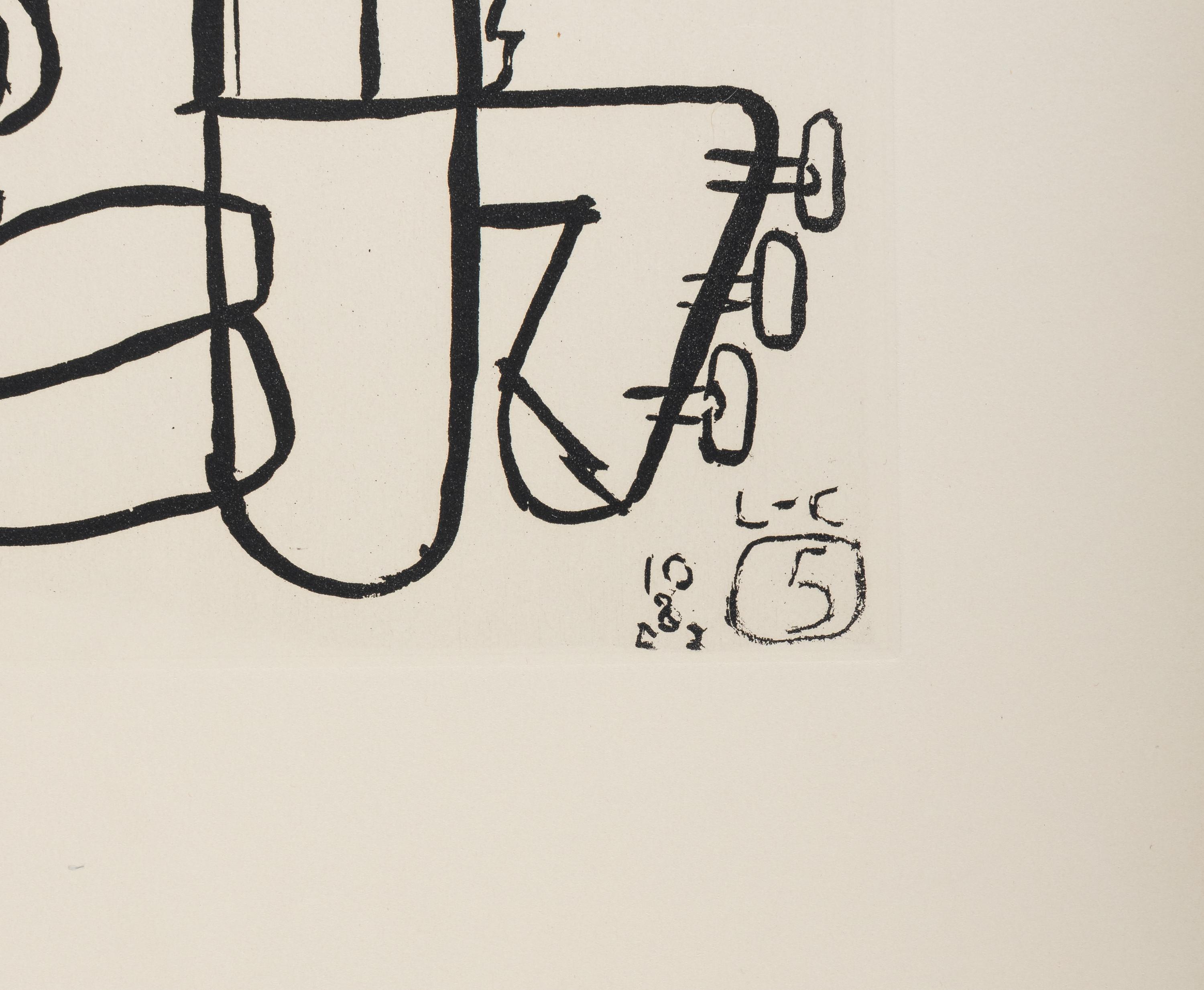 A group of three prints from Unité , 1963-65