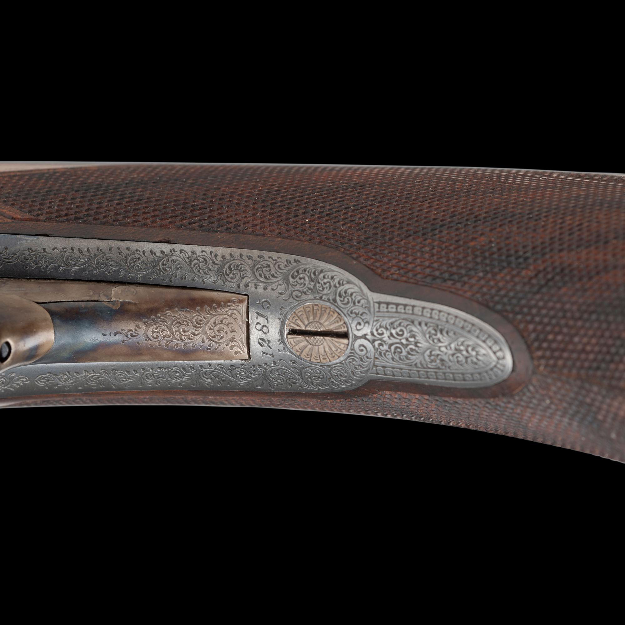 **George Gibbs Bristol Farquharson Falling Block Metford's Patent 48 Bore Rifle