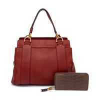 Gucci, Smilla Leather Tote Bag & Alligator Zip Wallet