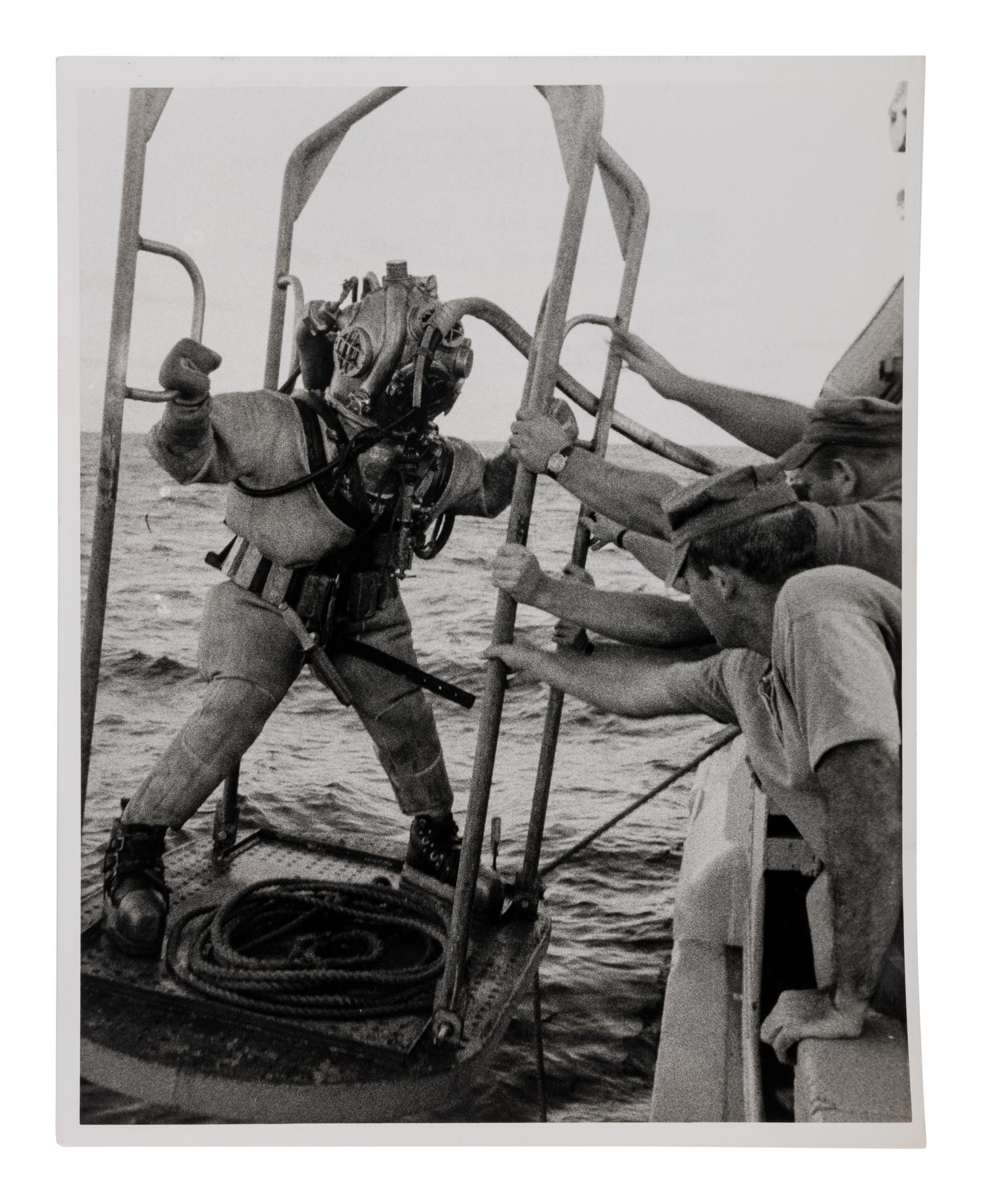 [SUBMERSIBLES]. Archive of images pertaining to non-combatant and civilian submersibles, ca. 1950s-1990s.
