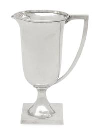 An American Silver Pitcher