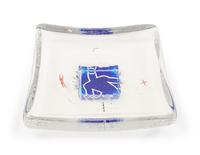 A Studio Glass Plate