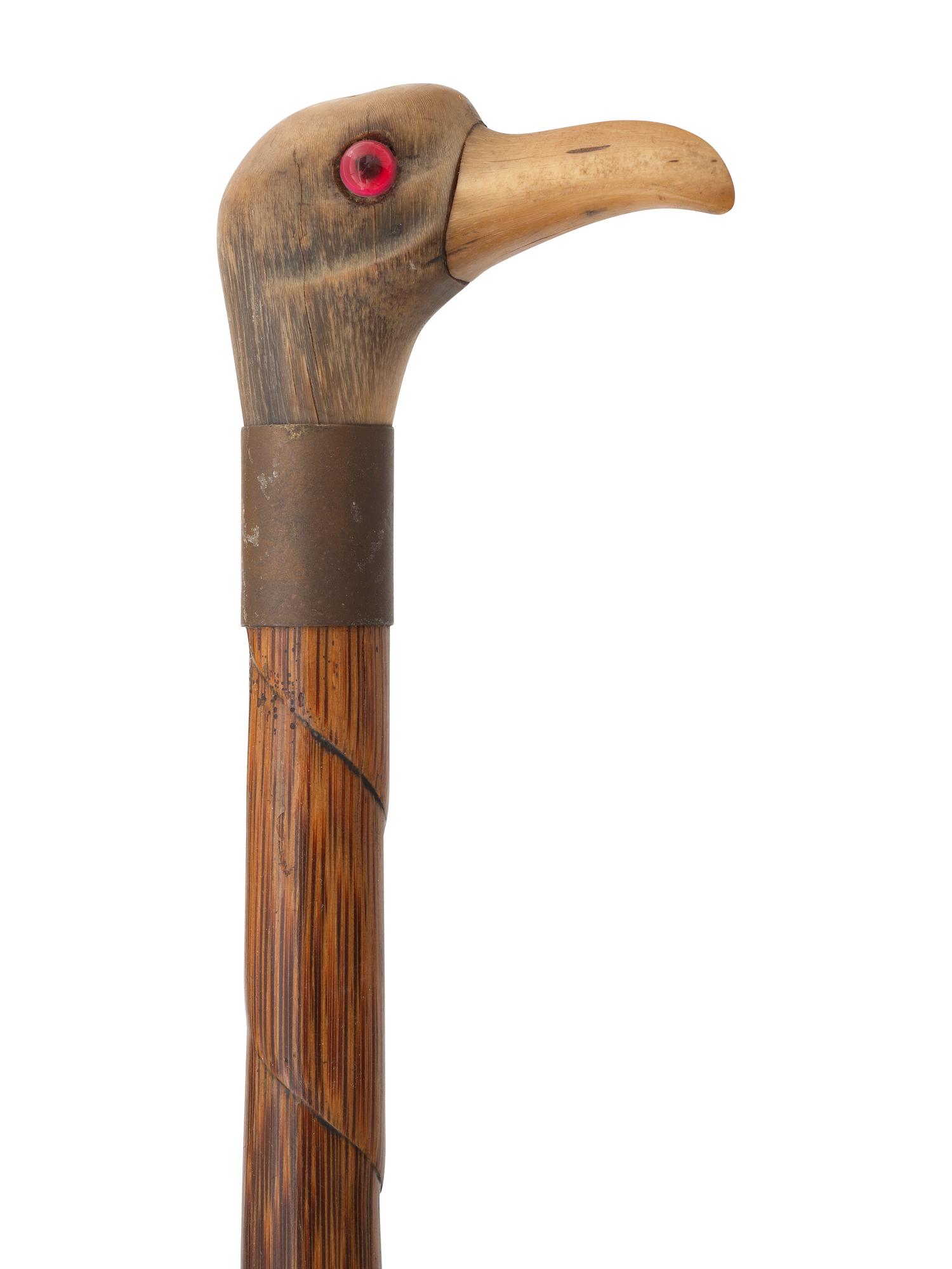 Four Walking Sticks and Umbrellas