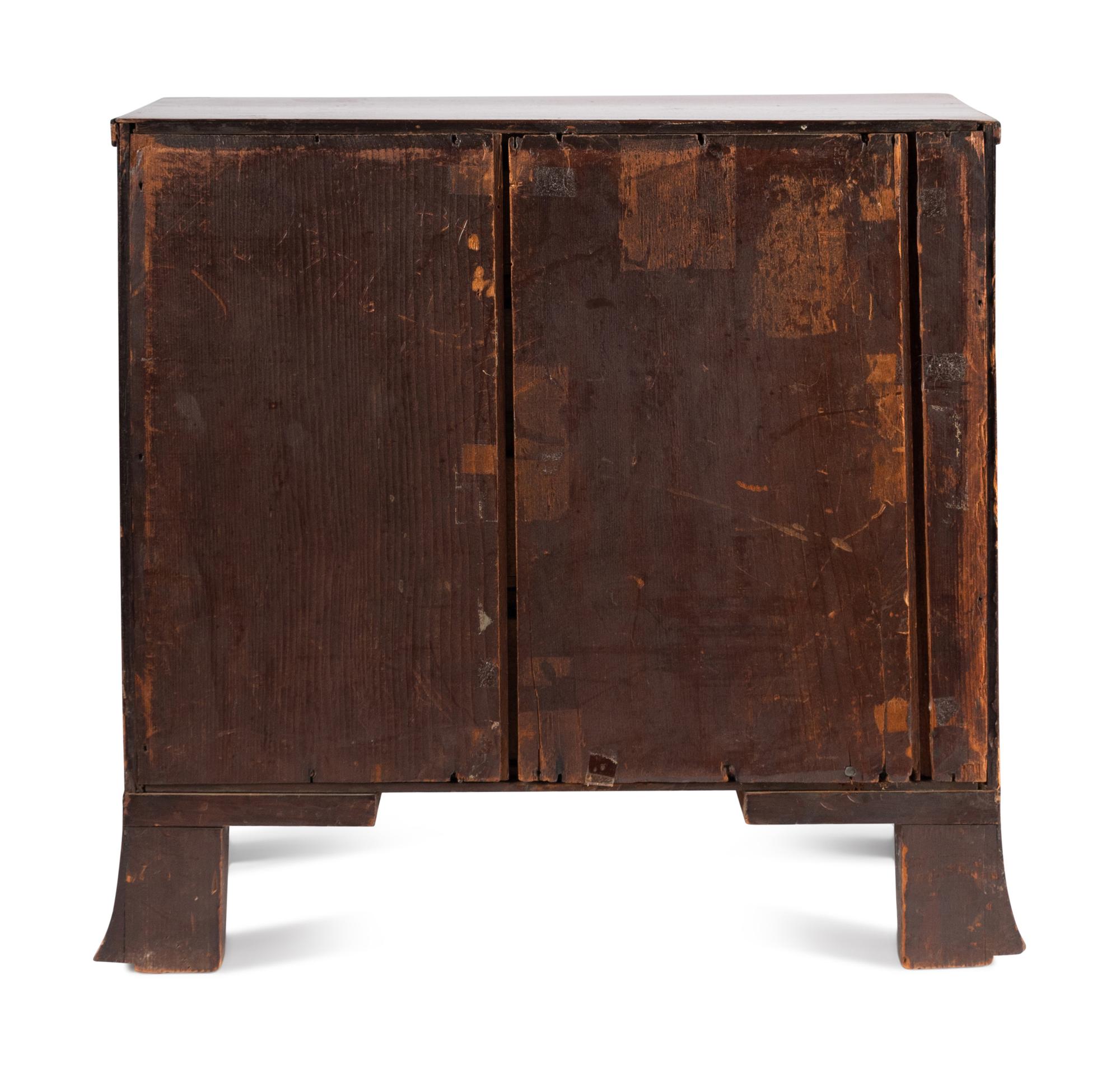 A Regency Mahogany Diminutive Chest of Drawers