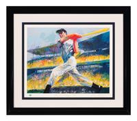 A Joe DiMaggio and LeRoy Neiman Signed Autograph "The Cut" Limited Edition Artwork