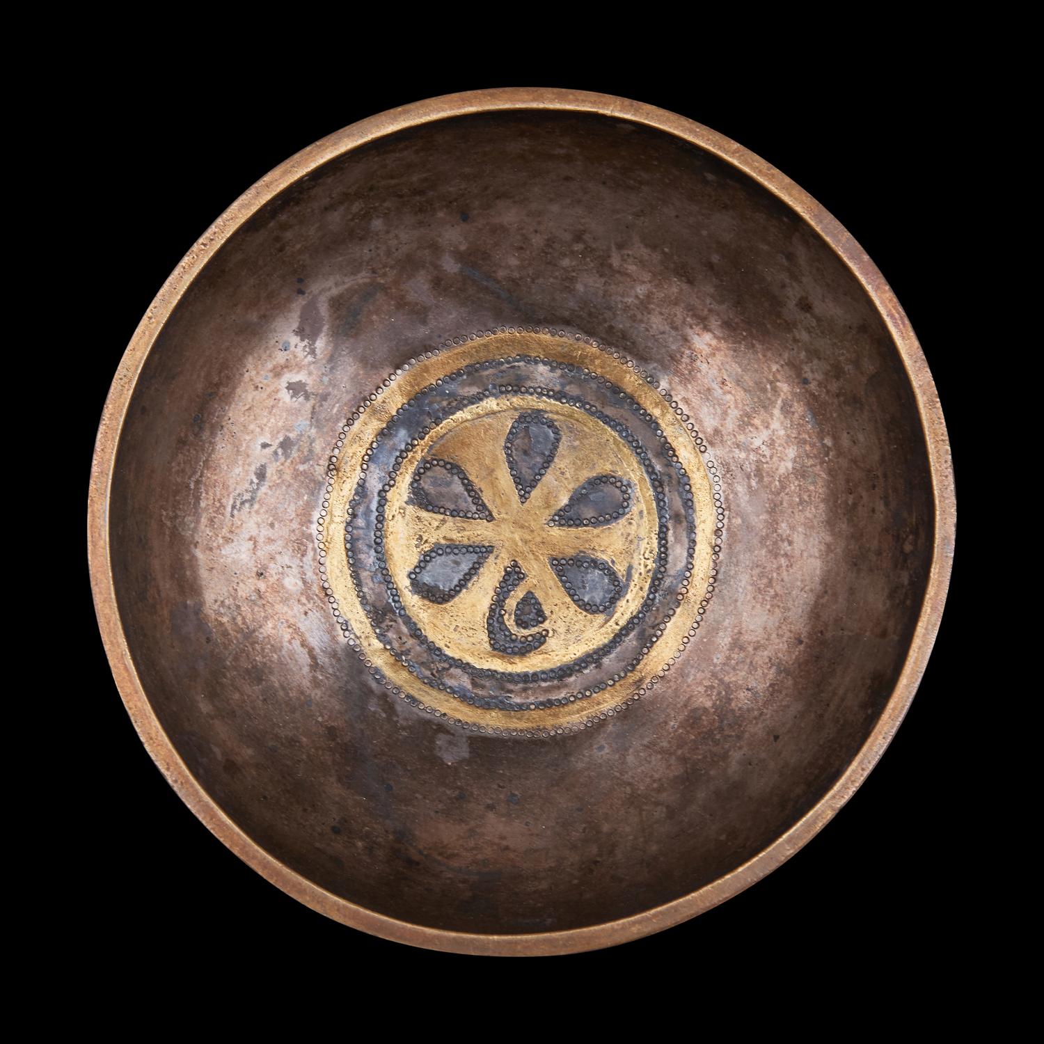 A Byzantine Gilt Silver Bowl