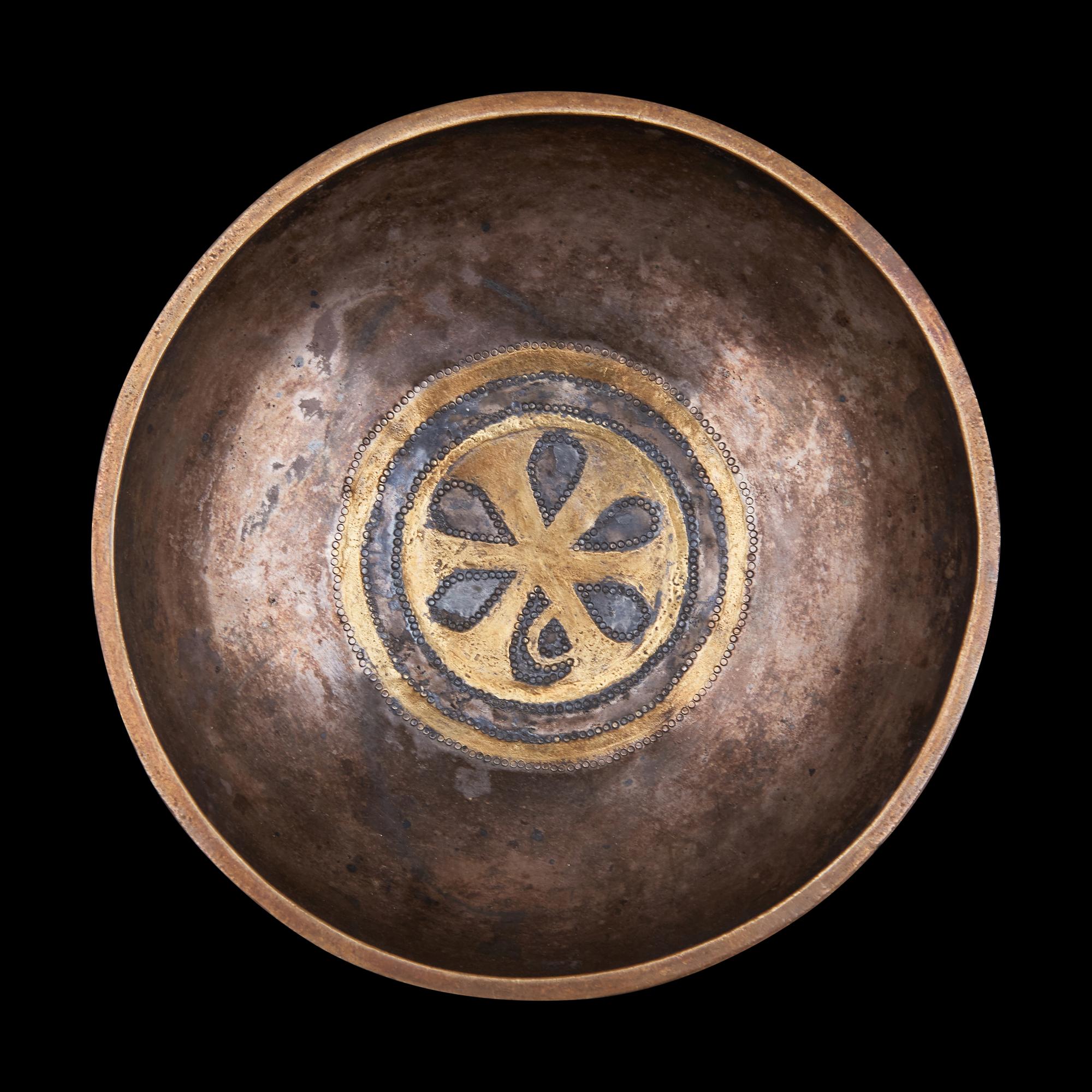 A Byzantine Gilt Silver Bowl