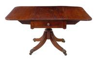 A Regency Mahogany Sofa Table