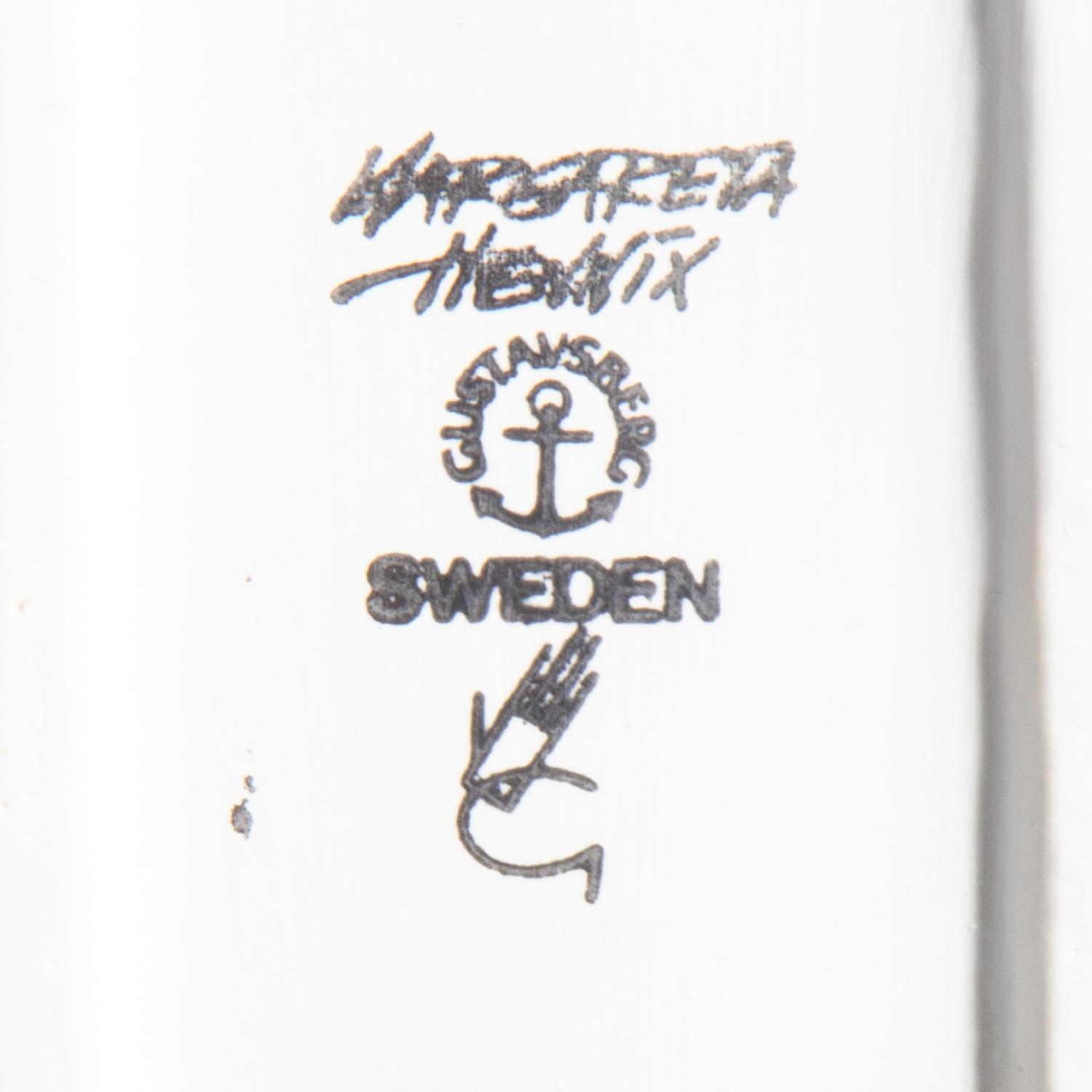Collection of Four Vessels from the Flash Series Gustavsberg, Sweden