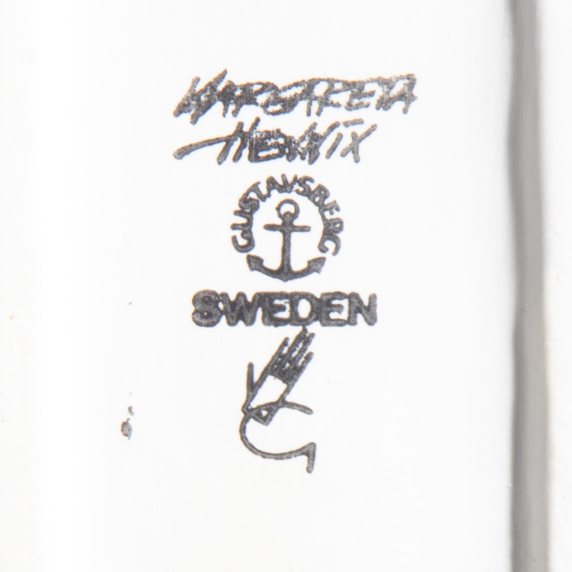 Collection of Four Vessels from the Flash Series Gustavsberg, Sweden