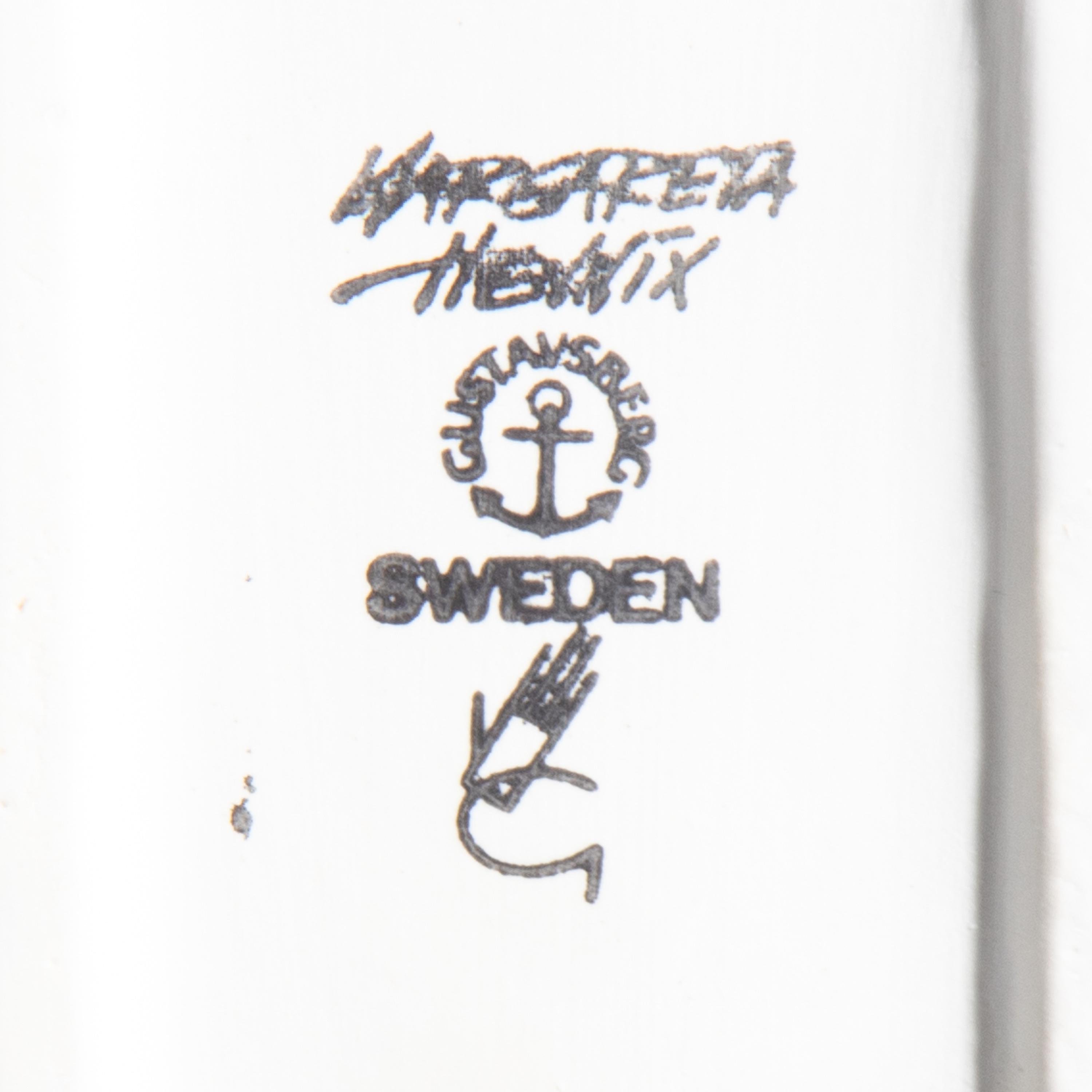 Collection of Four Vessels from the Flash Series Gustavsberg, Sweden
