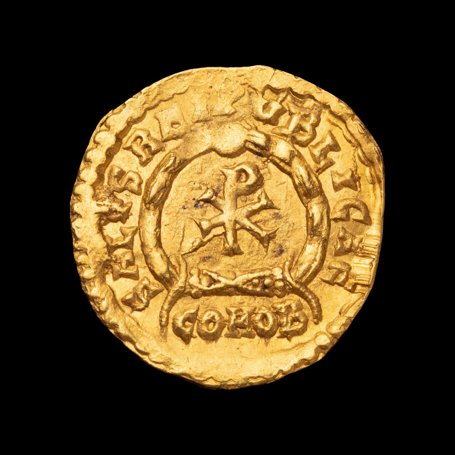 [ANCIENT] WESTERN ROMAN EMPIRE. Anthemius (c. 470 AD), Av Semissis (2.1g).