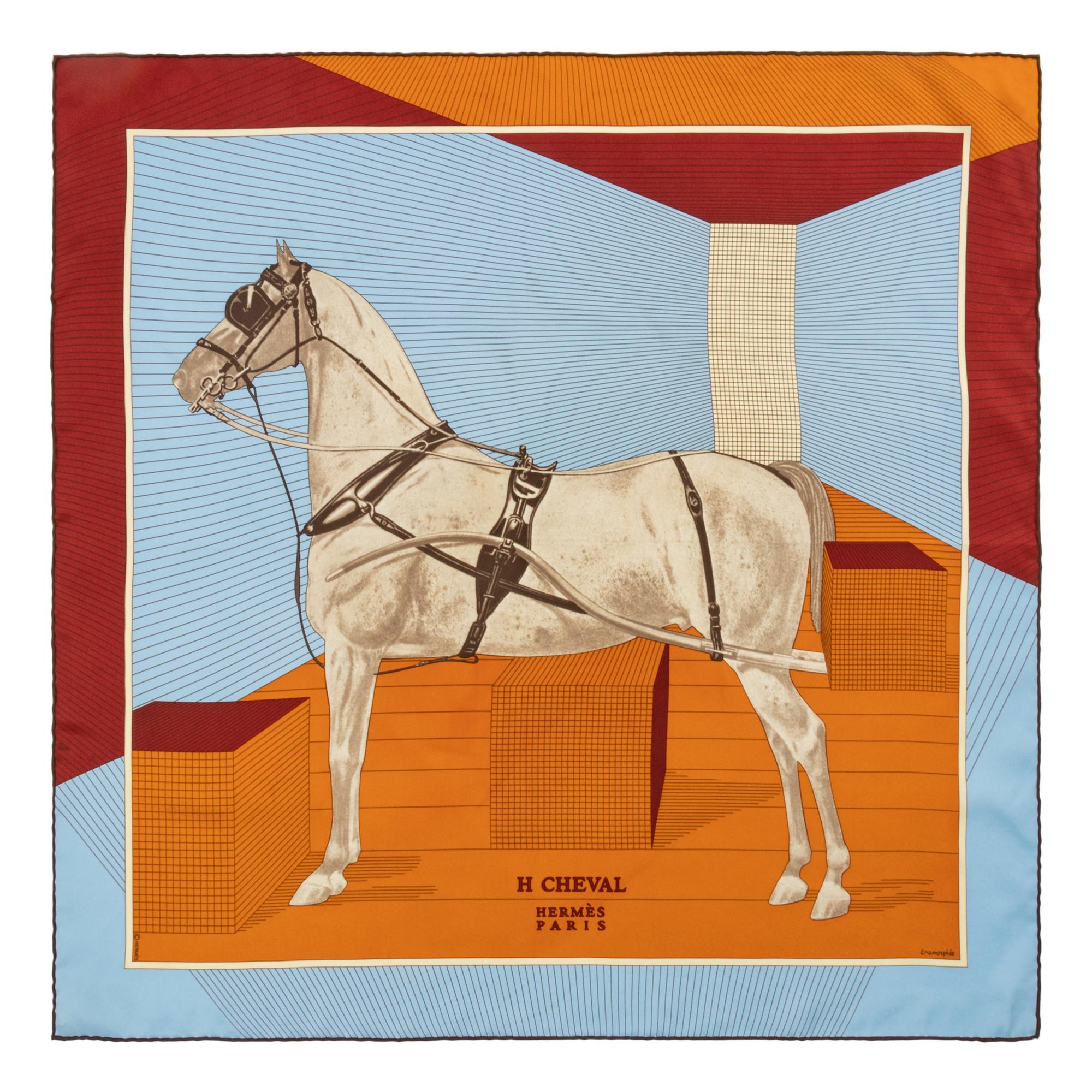 Four Hermès Scarves, Two 45cm and Two 60cm, 1992 - 2018