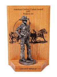 American Cowboy Culture Award, Western Art, Awarded to Grant Speed in 1997