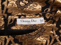 Christian Dior by John Galliano , Gold Brocade Cocktail Dress, 2009
