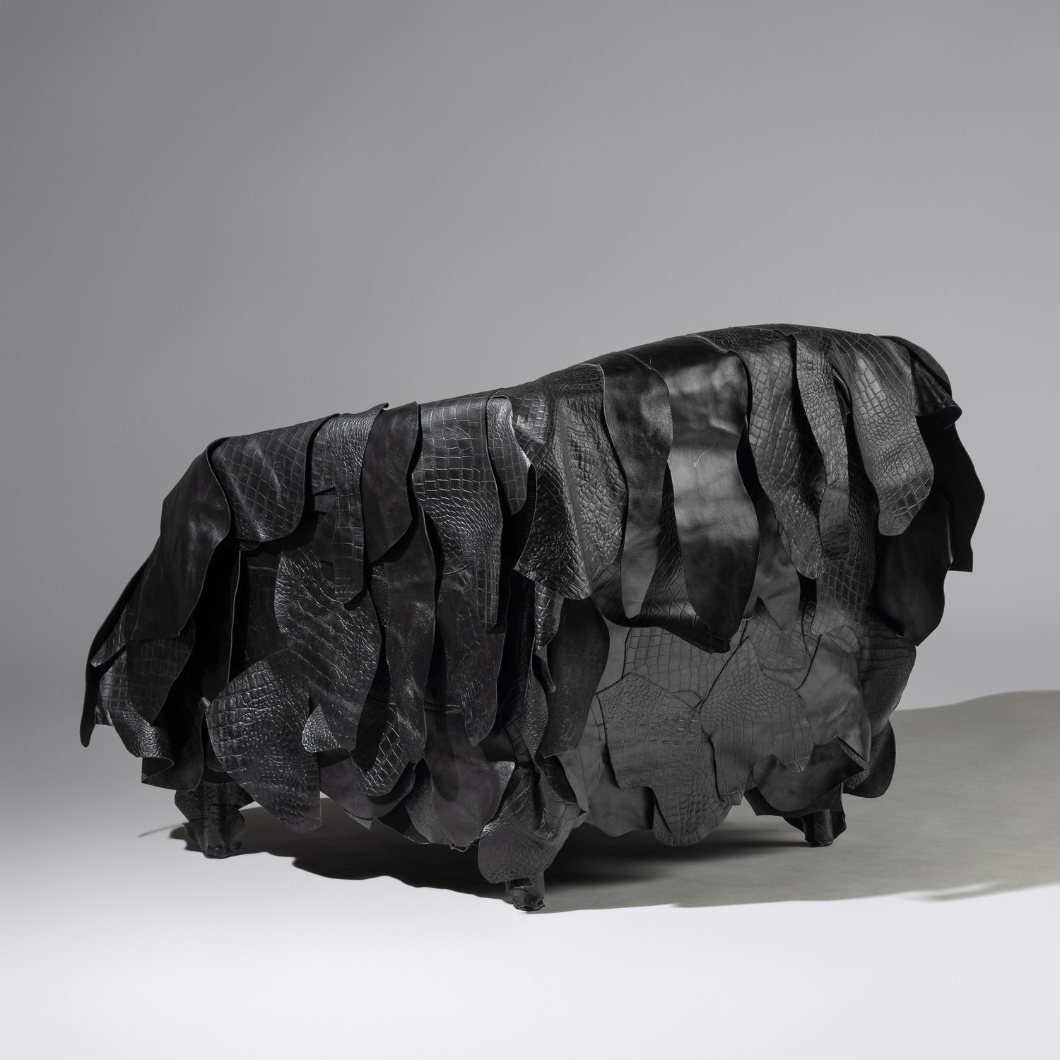 Leatherworks armchair, 2007 Edra, Italy