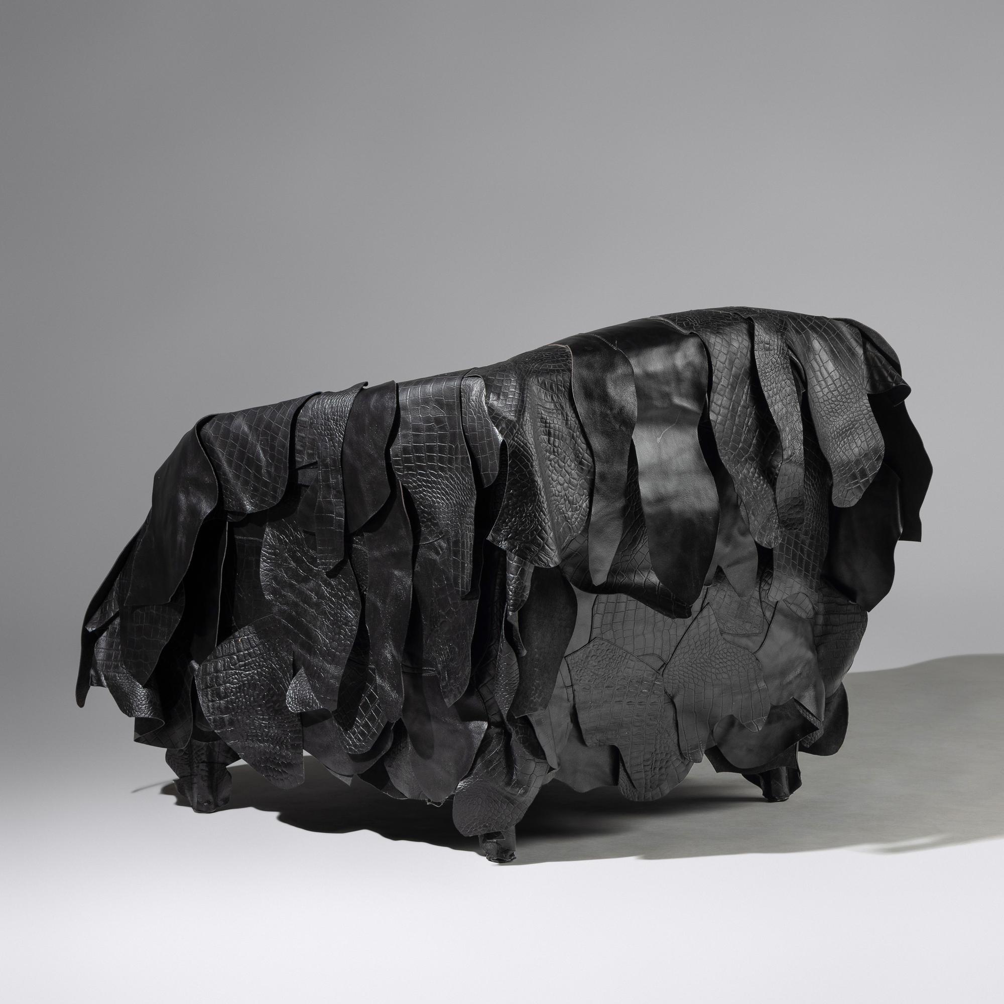 Leatherworks armchair, 2007 Edra, Italy